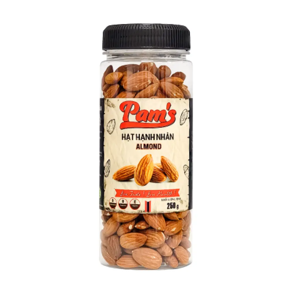 Hạt Hạnh Nhân, Almond (250g) - PAM'S